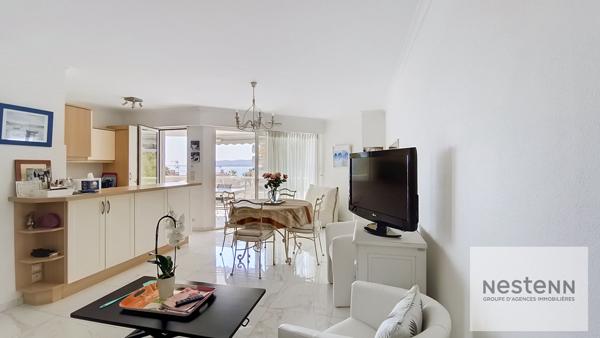 FREJUS PLAGE  T2 GRANDE TERRASSE VUE MER DOUBLE GARAGE
