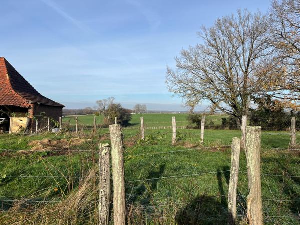 Grange sur superbe terrain de plus de 8000 m²