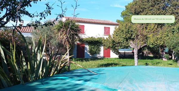 CAMARAET-SUR-AIGUES Villa de 126m2 avec grand jardin