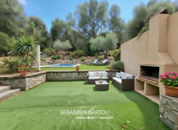 Villa avec appartement et garage village de Sotta