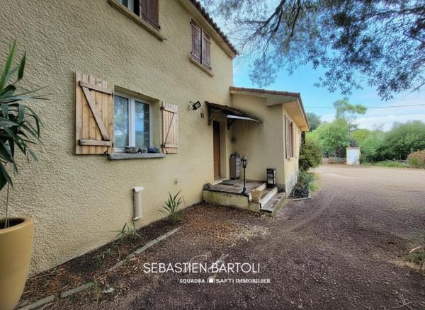 Villa avec appartement et garage village de Sotta