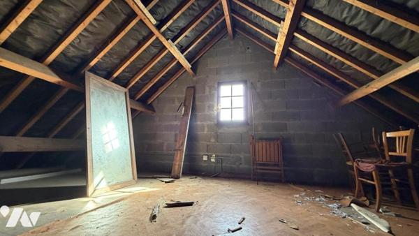 GOUVILLE SUR MER, Bourg, Pavillon avec vie de plain-pied, 3 chambres, 817m² de terrain.