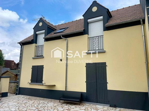 Maison 67 m2 - terrain 120 m2 - 2 chambres - proche tous commerces - écoles - RER D
