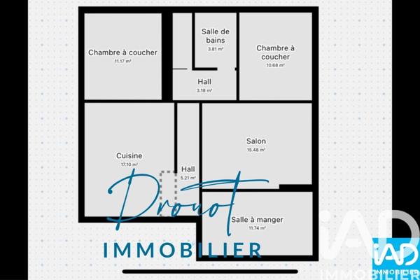 Appartement à vendre 4 pièces 70 m² Lure