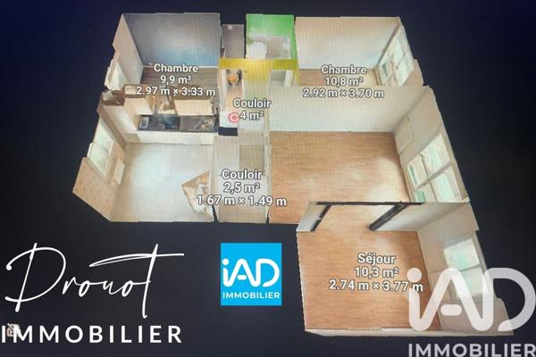 Appartement à vendre 4 pièces 70 m² Lure