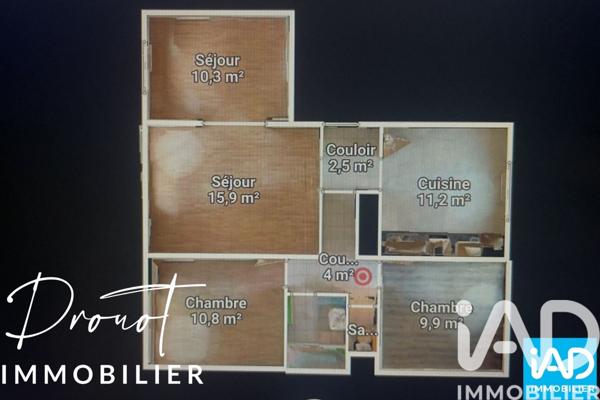 Appartement à vendre 4 pièces 70 m² Lure