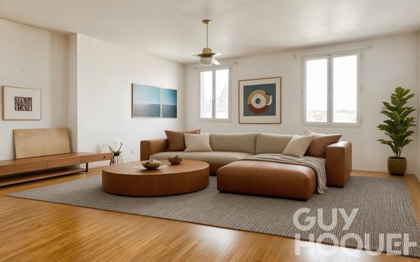 Appartement 3 pièces  65 m²  Versailles Notre-Dame
