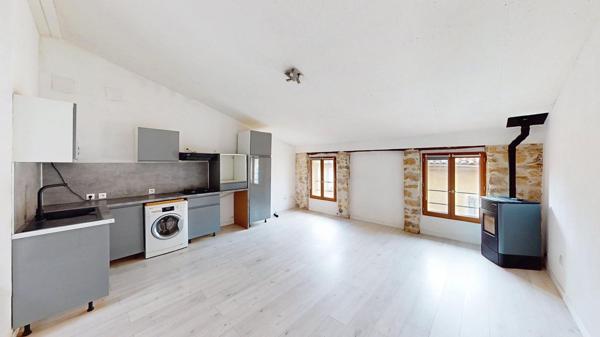Appartement de 54 m2 avec deux chambres.