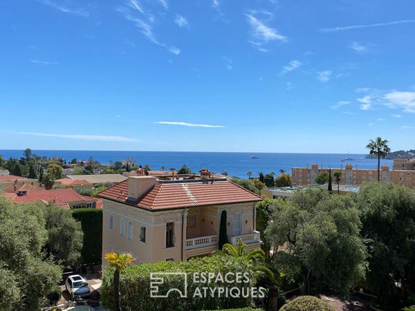 Appartement Beaulieu sur Mer vue mer panoramique