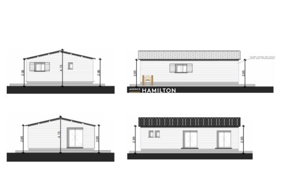 TERRAIN ET PROJET DE CHALET EN BOIS À BÂTIR Bach