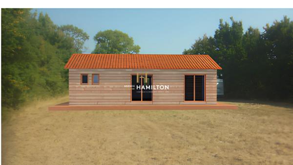 TERRAIN ET PROJET DE CHALET EN BOIS À BÂTIR Bach
