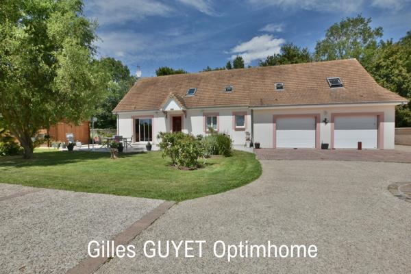 BERNAY,MAISON INDIVIDUELLE T9 ( 177M²) 6 chambres. Terrain de 1000M² env. 329000€