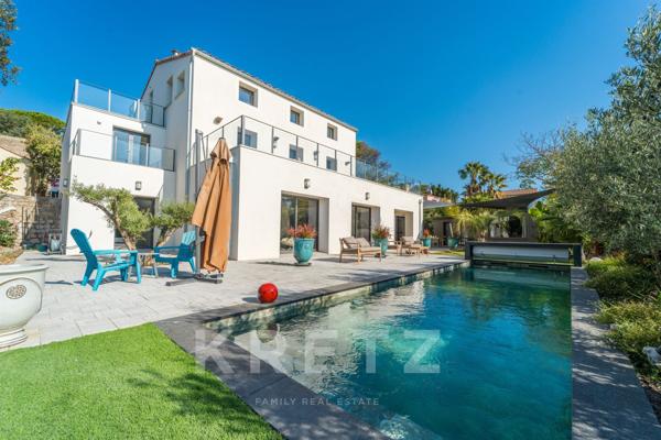 Exceptionnelle rénovation avec vue mer