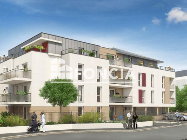 Location Appartement 2 pièces 39.84 m² - 7 IMPASSE HENRI IV Tours 37100