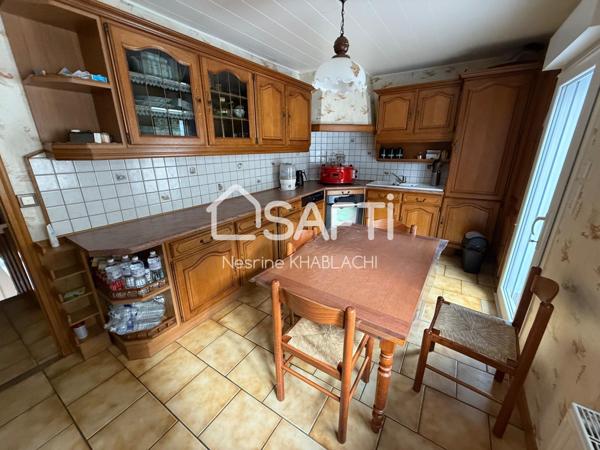 Maison individuelle 4 chambres de 105m2 sur une terrain de 406m2