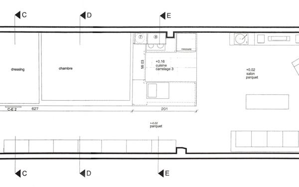 Appartement à vendre    2 pièces • 53 m2 Paris 11