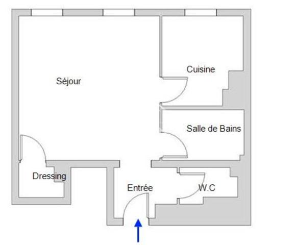 Rueil-Malmaison (92500) AGREABLE STUDIO BIEN PLACE