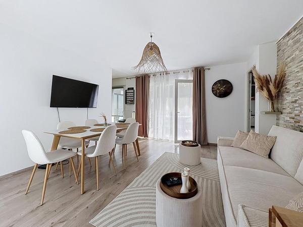 Appartement 3 pièces 65 m² ? Rez-de-jardin avec 2 terrasses ? Mantes-la-Jolie
