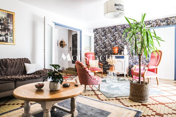 VILLA D'EXCEPTION VUE MER - A DEUX PAS DE LA PLAGE -