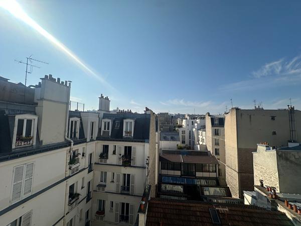Studio avec balcon - rue du Poteau