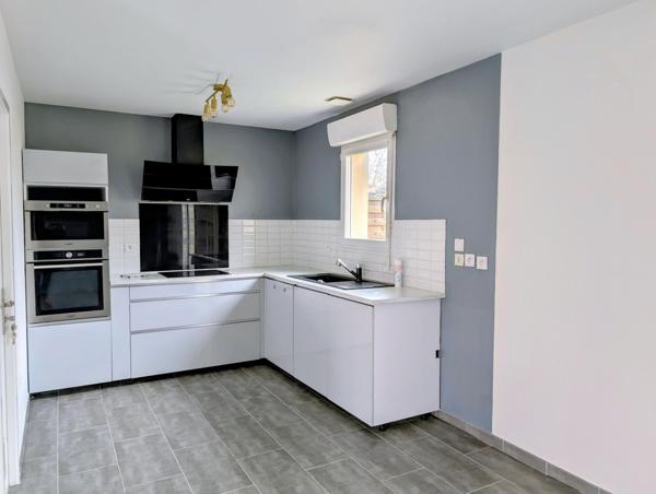 Maison 3 chambres + garage, disponible de suite
