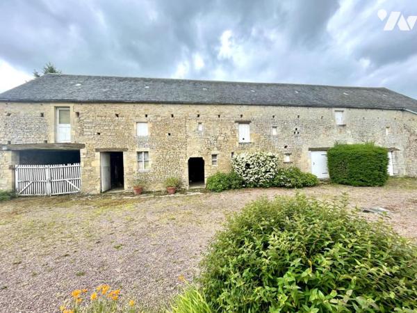 Authentique corps de ferme en pierre à rénover – À seulement 10 minutes de Bayeux