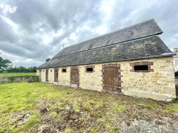 Authentique corps de ferme en pierre à rénover – À seulement 10 minutes de Bayeux