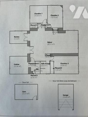 NANCY Porte Desilles Appt + Garage