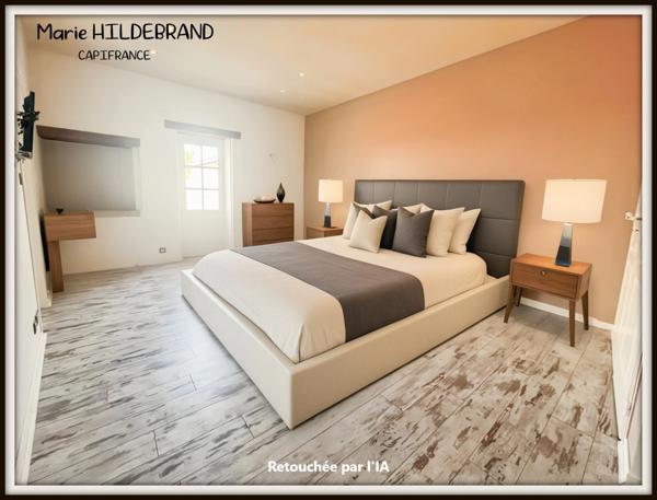 Maison de village de 120m² habitable avec jardin exterieur de plus de 100m²