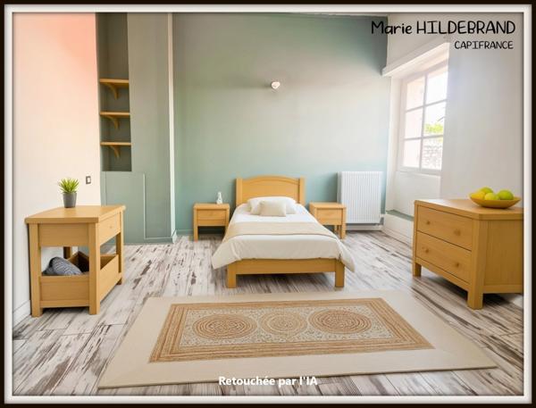 Maison de village de 120m² habitable avec jardin exterieur de plus de 100m²