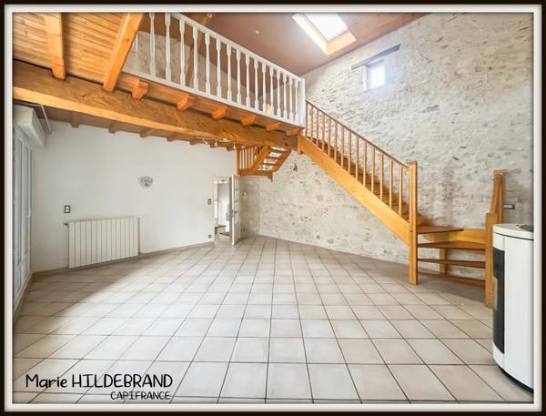 Maison de village de 120m² habitable avec jardin exterieur de plus de 100m²