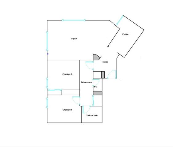 Appartement à vendre 3 pièces 57 m² Brétigny-sur-Orge