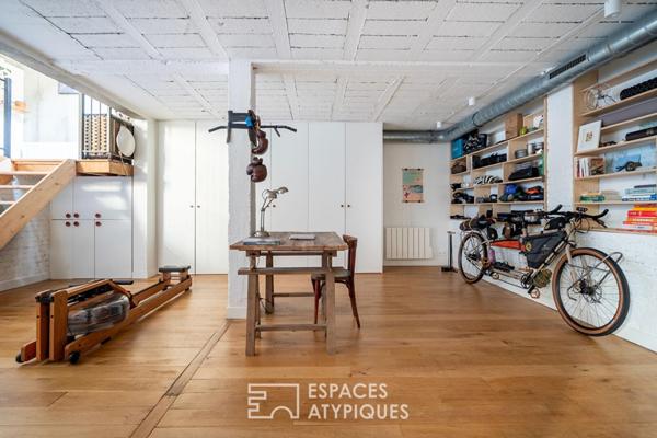 Loft dans une ancienne imprimerie
