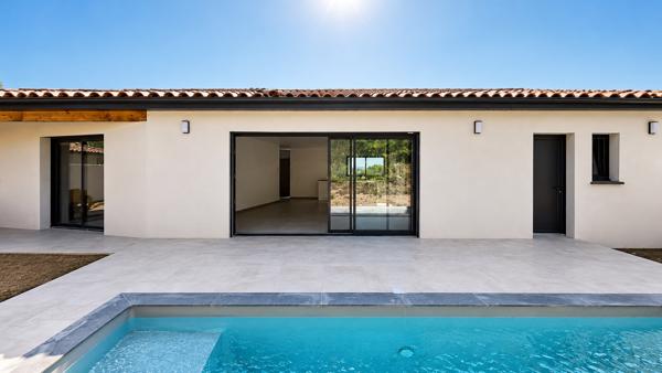 Maison neuve, 130m2 habitable, 3 chambres, piscine Détails des diagnostics énergétiques