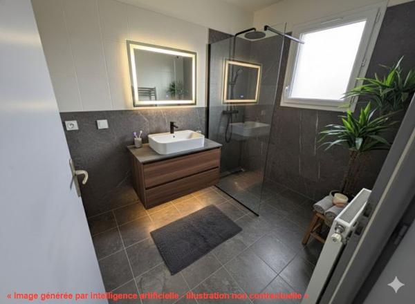 LAVEYRON - VILLA T4 AVEC GARAGE ET JARDIN - 97.02 M2