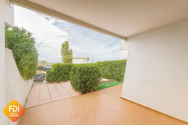 Rive droite - T 2 avec terrasse et jardin de 56m2 - 36.54 m2