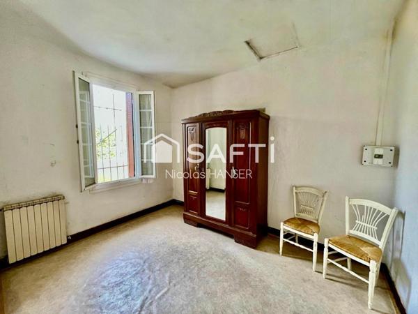 Maison de plain-pied 3 chambres, jardin et garage