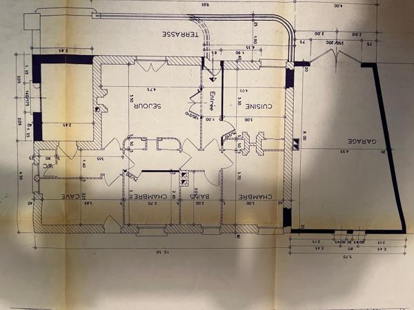 Maison de plain-pied 3 chambres, jardin et garage