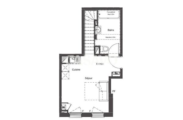 Vente Appartement 3 pièces de 57m² - 94140 Alfortville