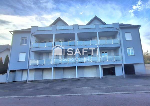 Appartement F4, d'environ 105 m2, avec terrasse, garage et cave