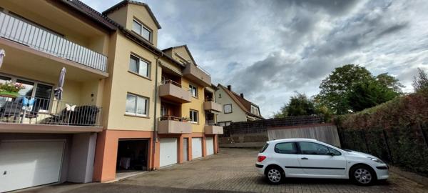 Appartement 52 m², RDC, Garage, Parking, balcon