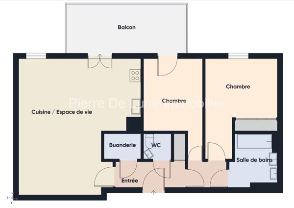 Appartement À vendre 3 pièce(s) 66 m²