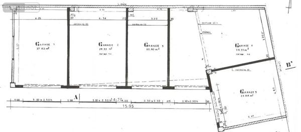 Location - Garage et parking Montoire-sur-le-Loir 41800 29 m 2 1070 m 2