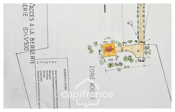 Rare sur le secteur ! Bergerie à rénover avec plus de 4,2 hectares de terrain – Monflanquin