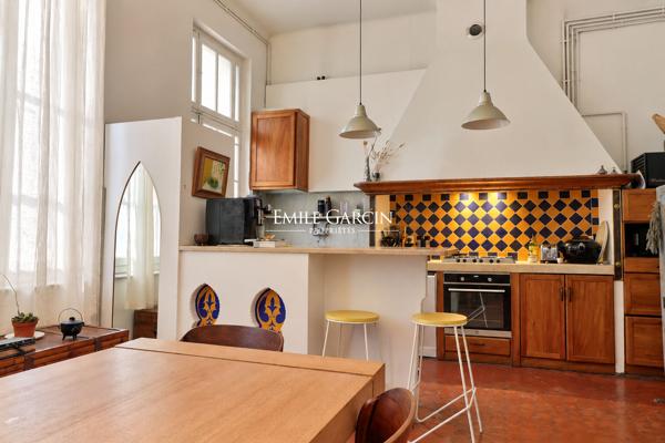 À vendre  - Appartement de caractère en duplex avec souplex - Place Jean Jaurès - Marseille 5ème - 13005