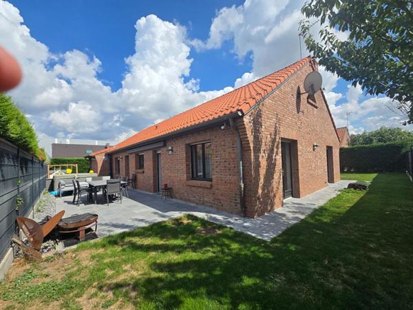 Semi sPlain Pied individuel 167 m2, 5 chambres garage et jardin