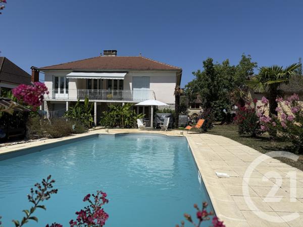 Maison à vendre  8 pièces - 176 m2 GOURDON - 46