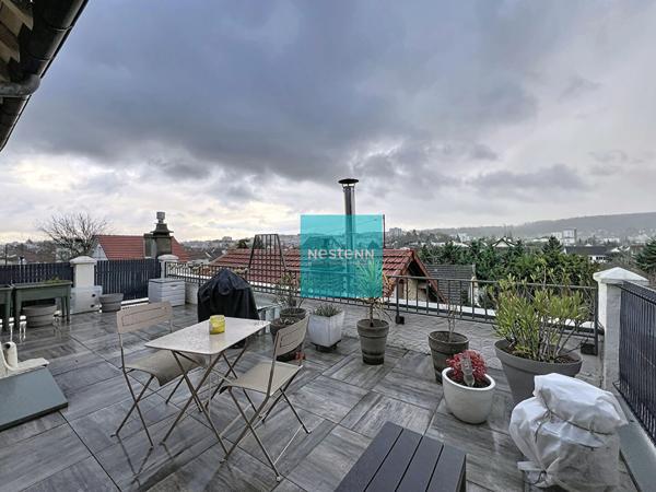Appartement Duplex Franconville 5 pièces 92 m² - Superbe terrasse de 30 m² - Cave et box