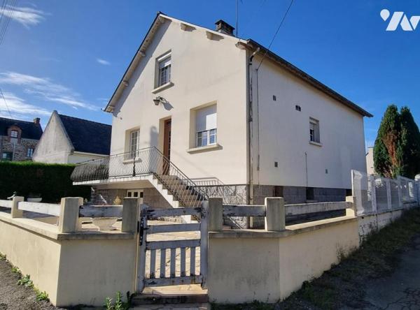 LA GUERCHE DE BGNE - Plein-centre : Pavillon sur sous-sol avec terrain
