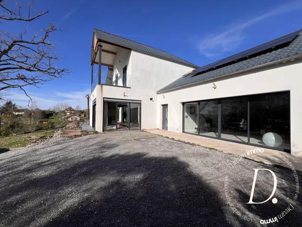 Salies-de-Béarn – Maison contemporaine 166 m² – 4 chambres – Piscine et vue Pyrénées